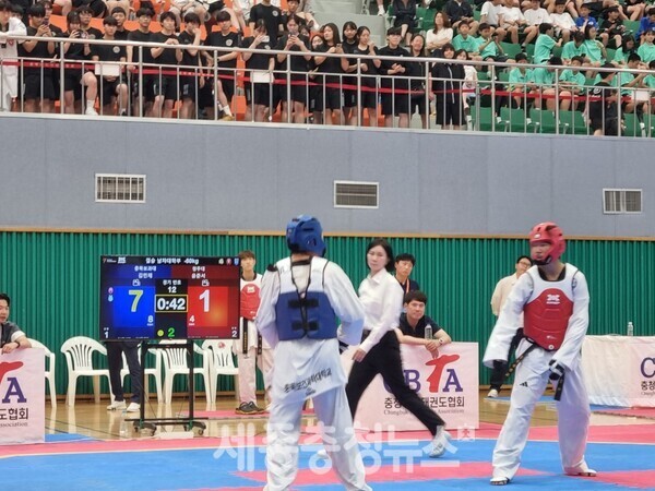 남자대학부 -80kg 겨루기 결승 경기